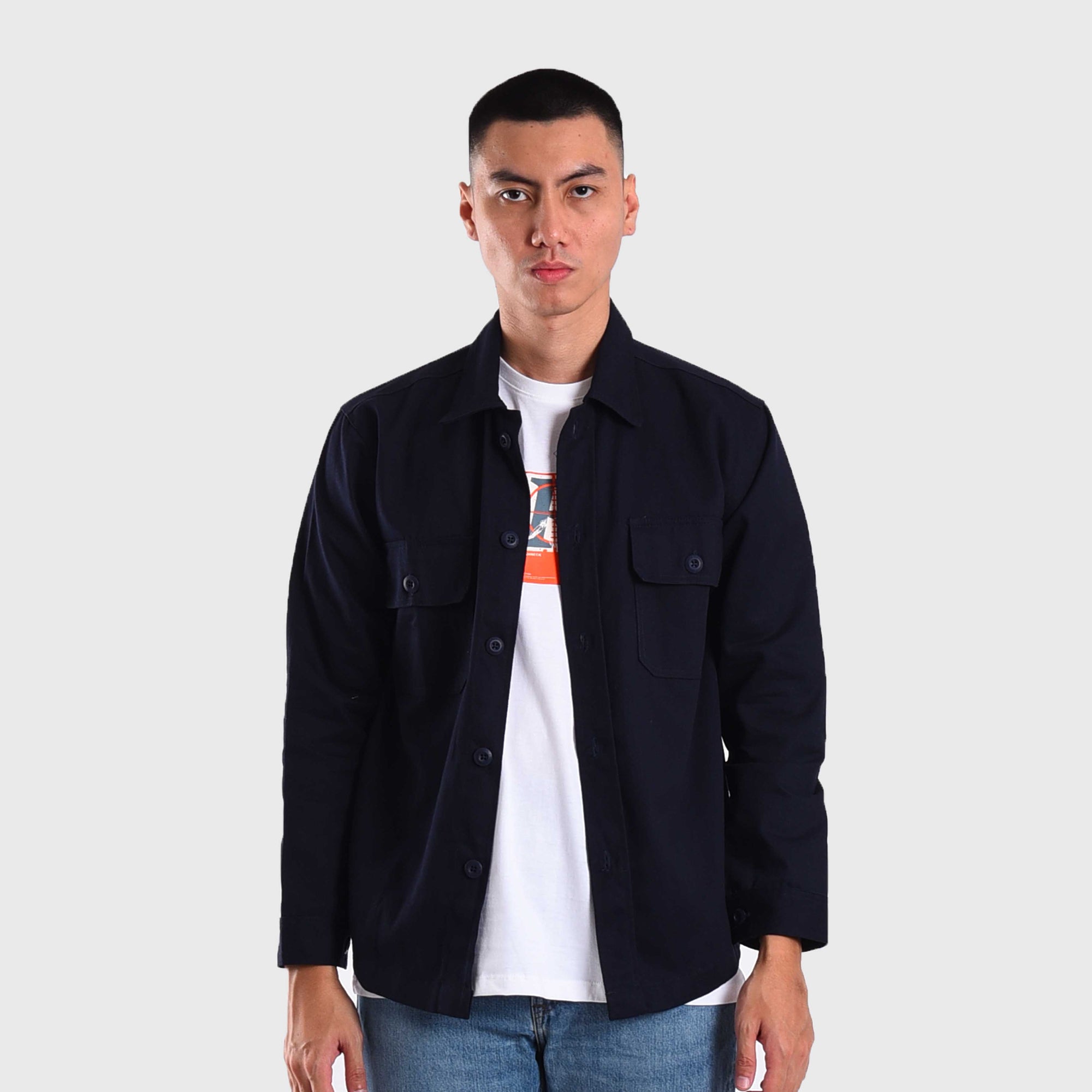 Roughneck TJ021 Navy Shirley Canvas Jacket