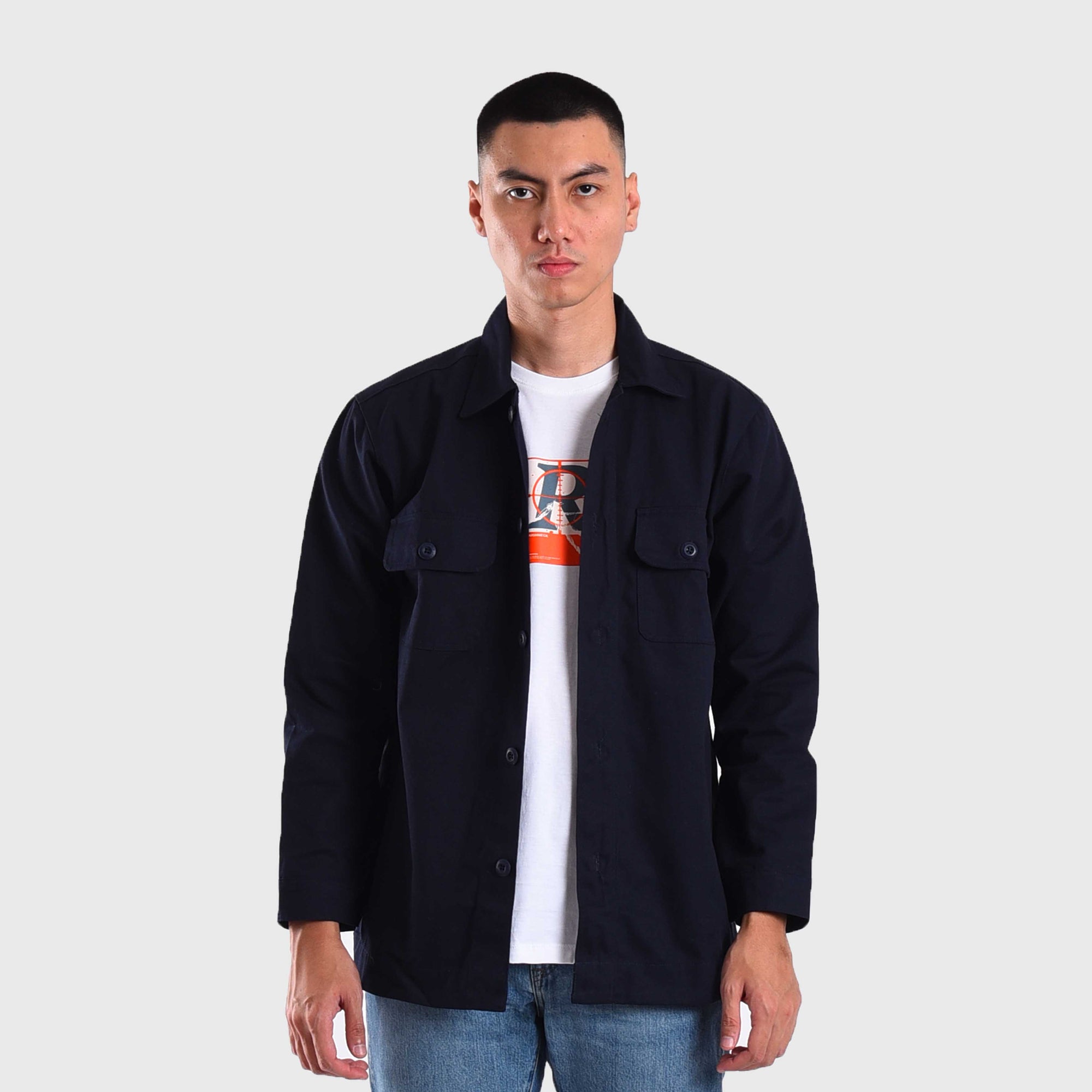 Roughneck TJ024 Navy Vale Canvas Jacket