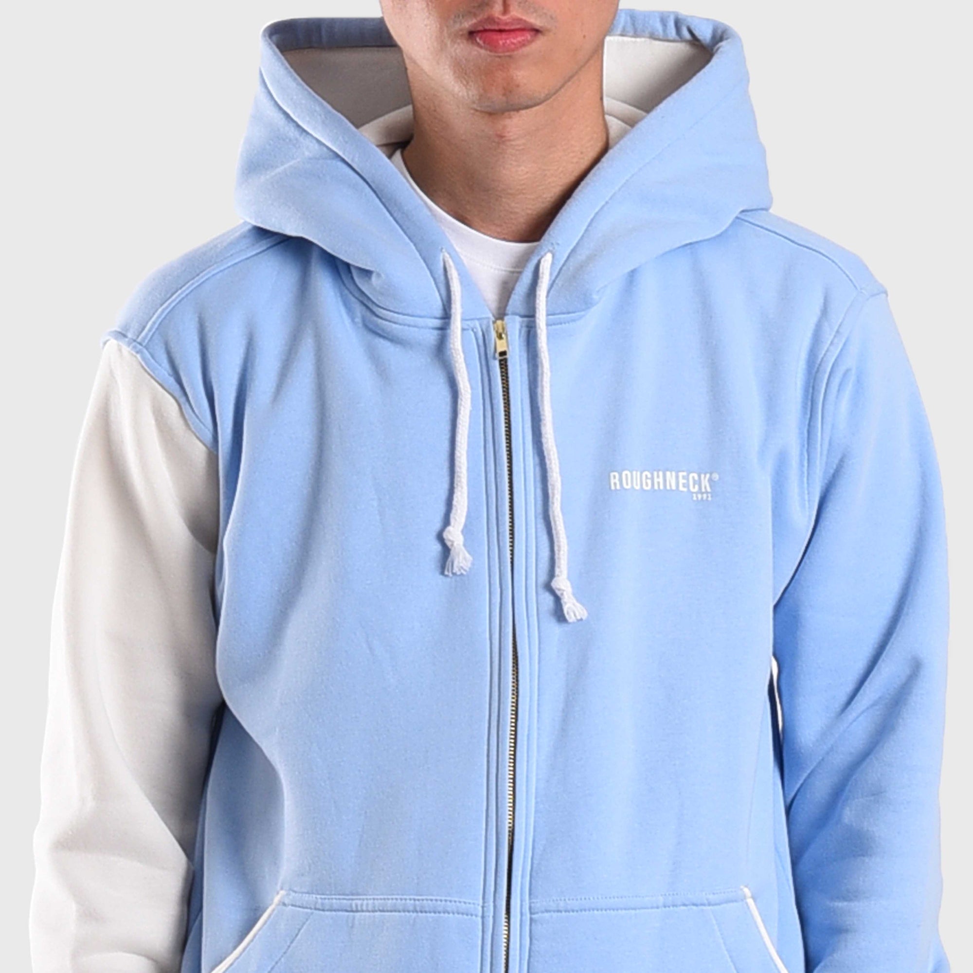 Roughneck HZ041 Lazio Mini Sig Pipping Zipper Hoodie