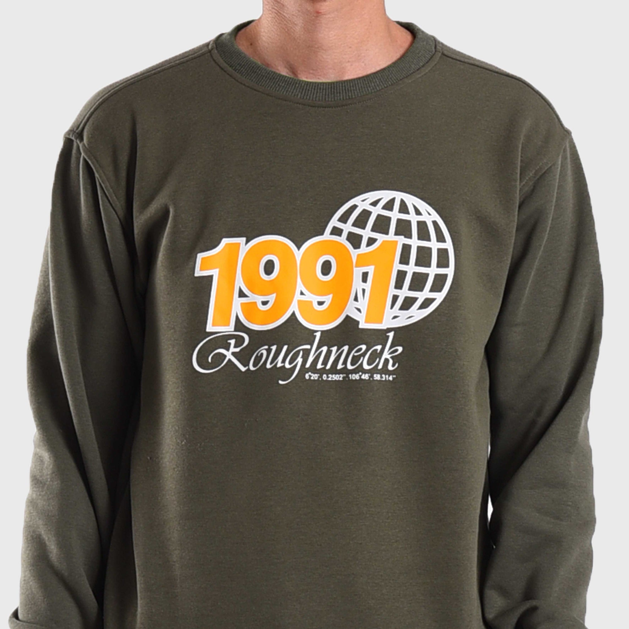 Roughneck SS344 1991 Nationale Army Crewneck