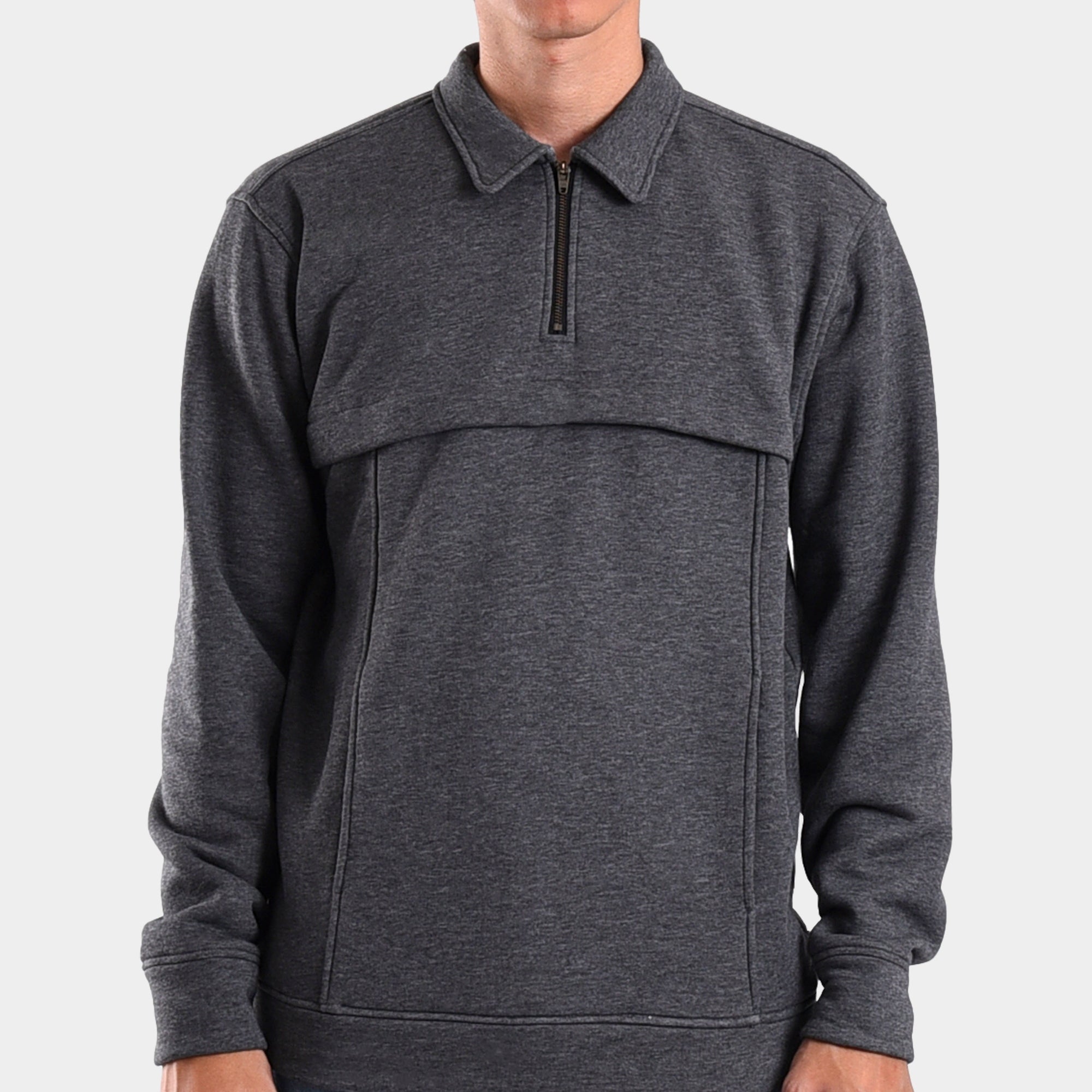 Roughneck VS002 Black Cappe Town Polo Crewneck