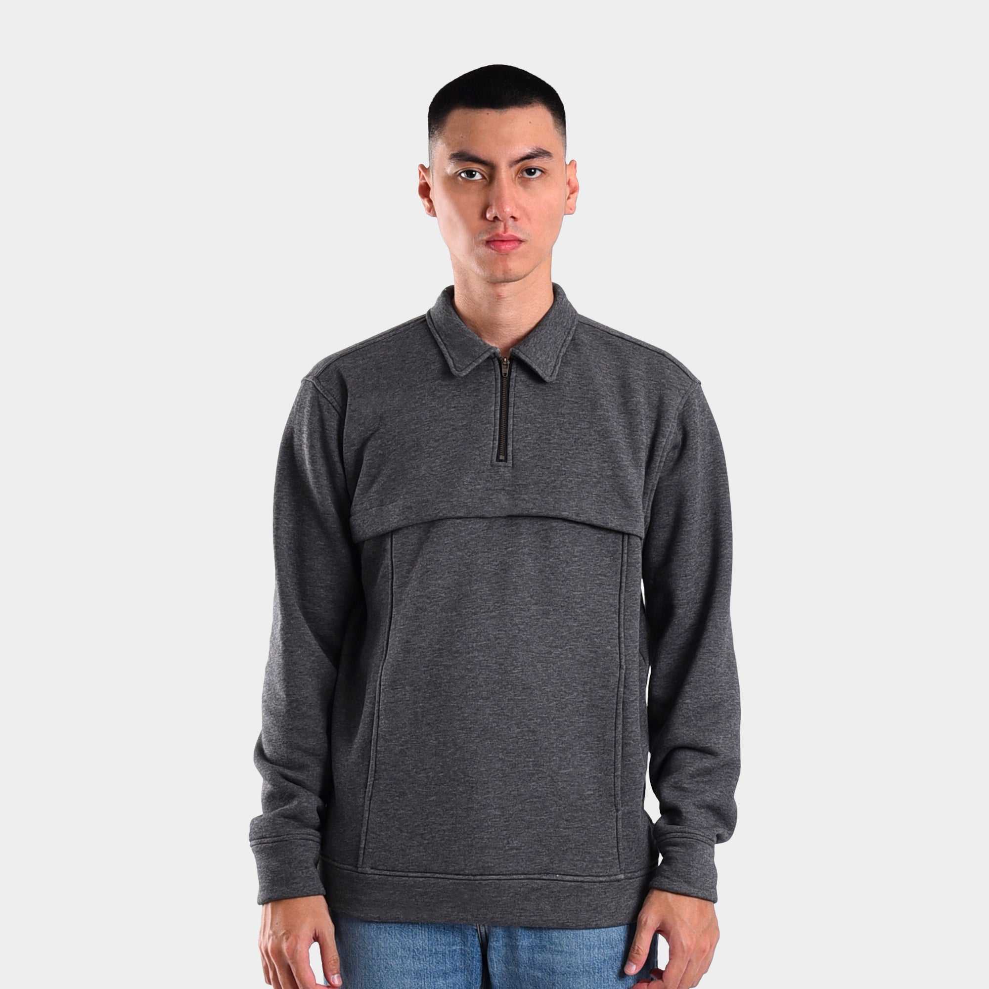 Roughneck VS002 Black Cappe Town Polo Crewneck