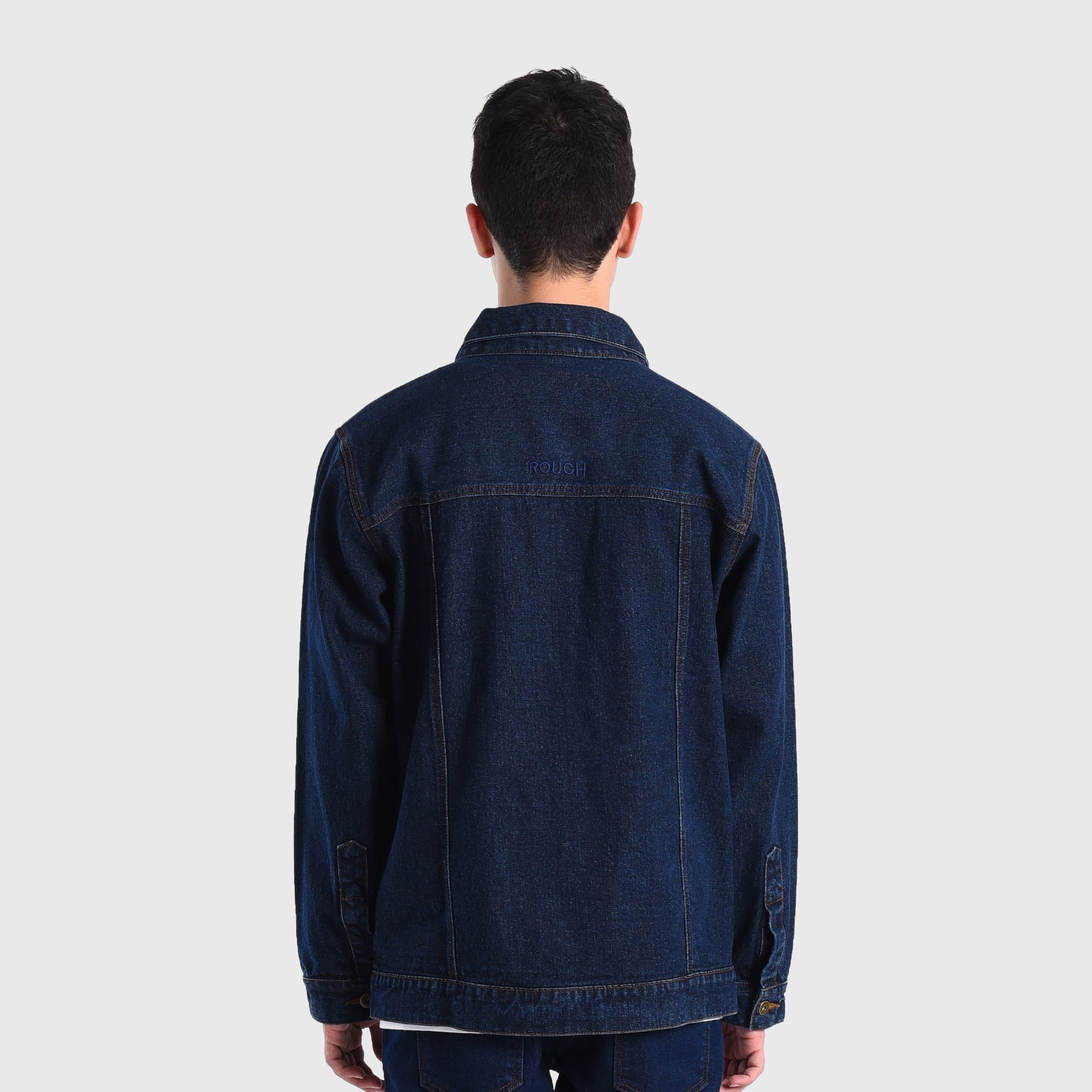 DN002 Indigo Rough Denim Jacket