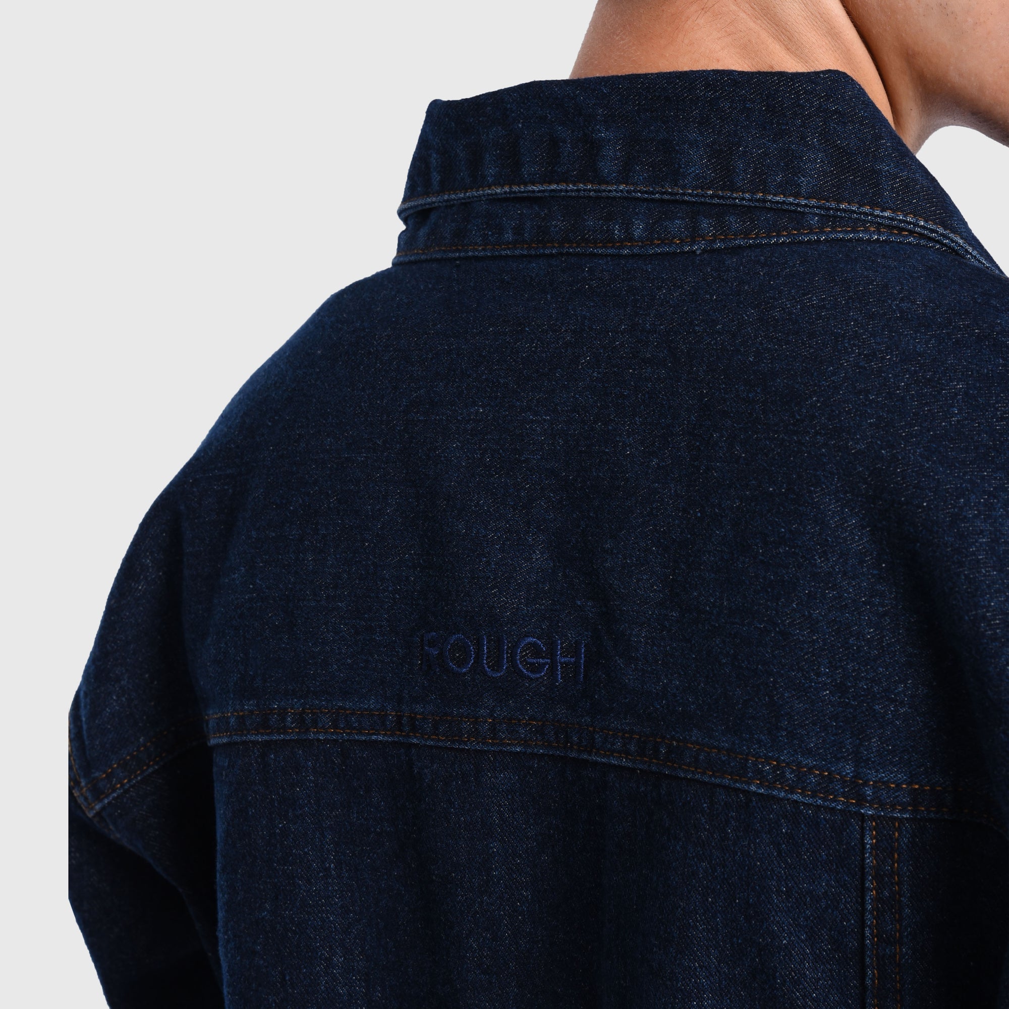 DN002 Indigo Rough Denim Jacket