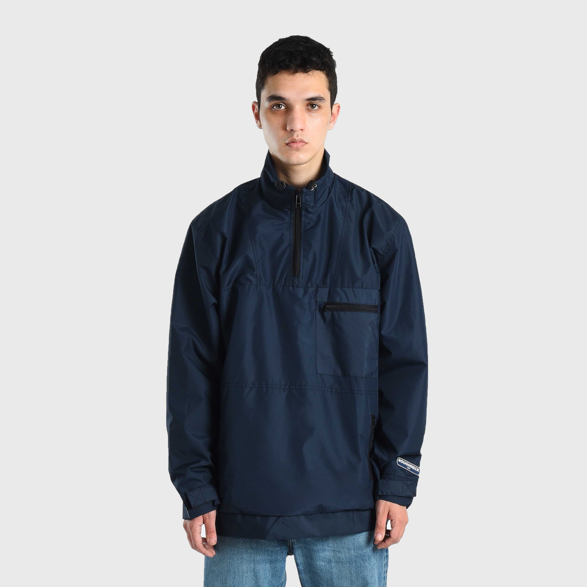 Roughneck JG012 Navy La Coste Cagoul Jacket