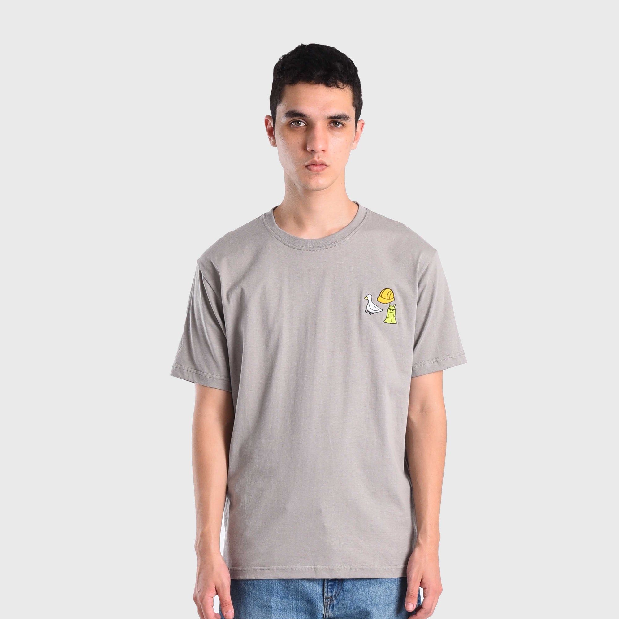 Roughneck T598 Misty Grey Cosmo Tshirt