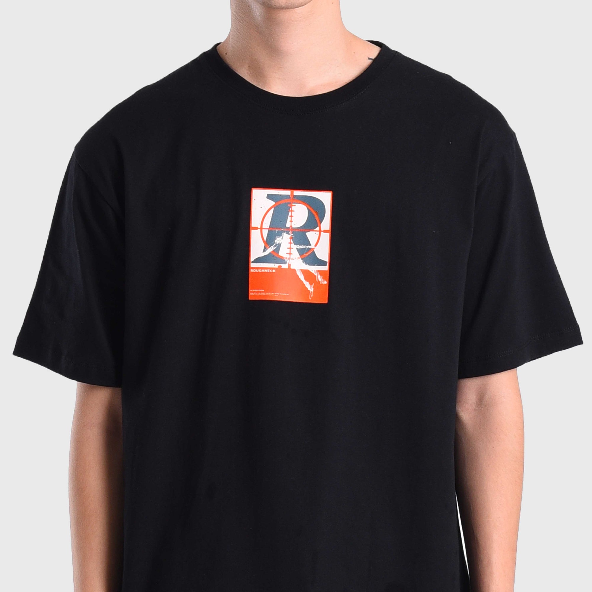 Roughneck T595 Black Reposition Tshirt