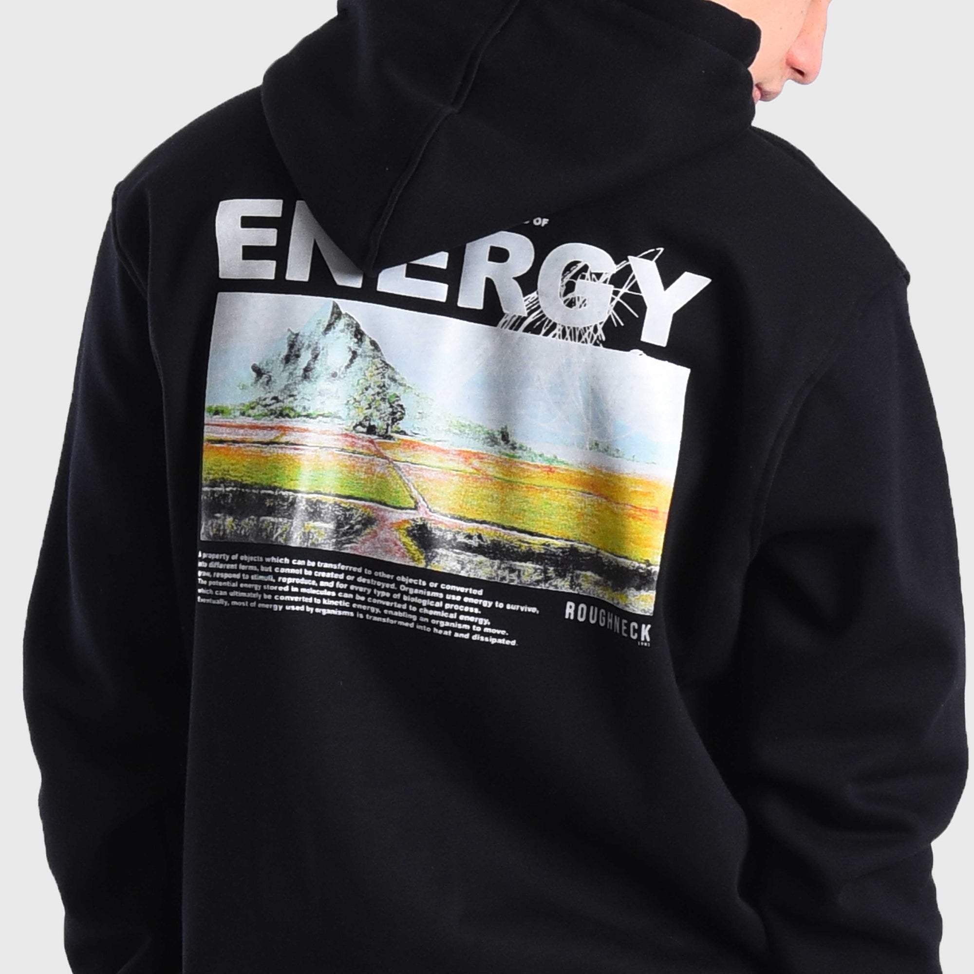 Roughneck H1023 Black Energy Transformed Hoodie