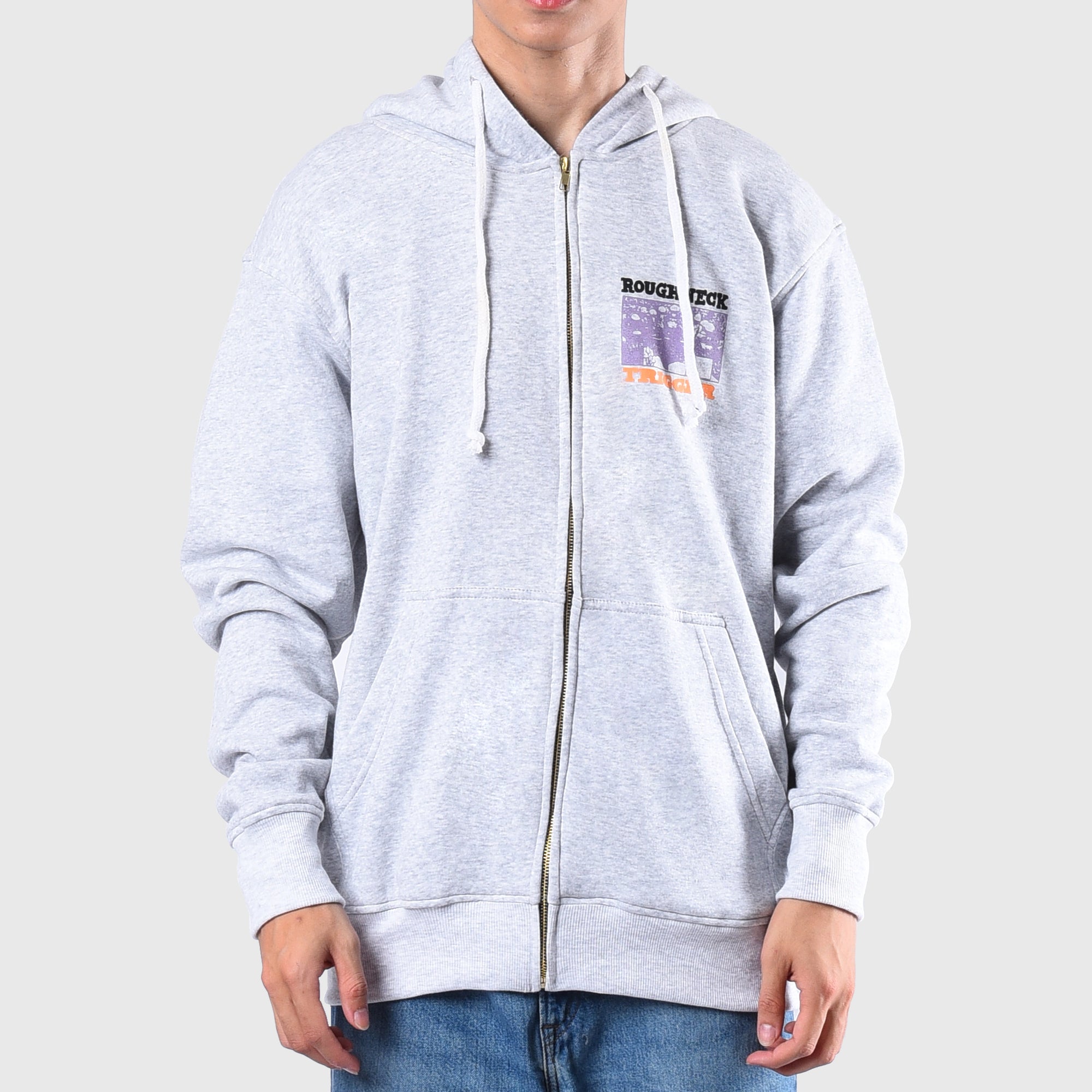 Roughneck HZ062 Misty Grey Trigger Hoodie