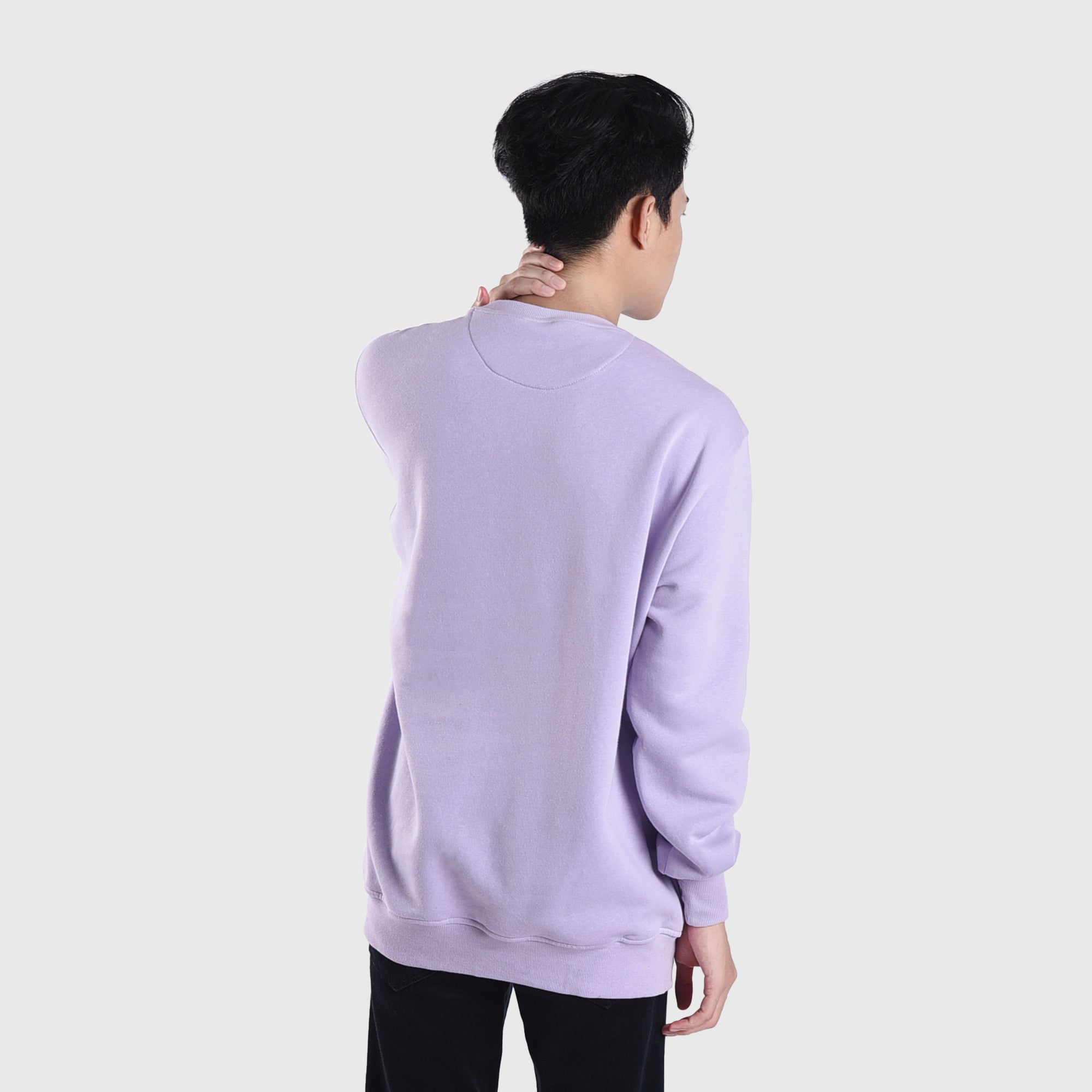 Roughneck SS469 Lilac Rough Explode Crewneck