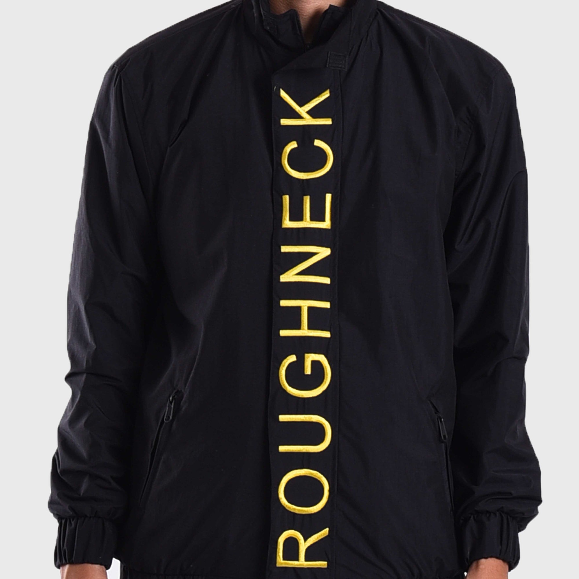 Roughneck B576 Black Ligne Droite Windbreaker Jacket