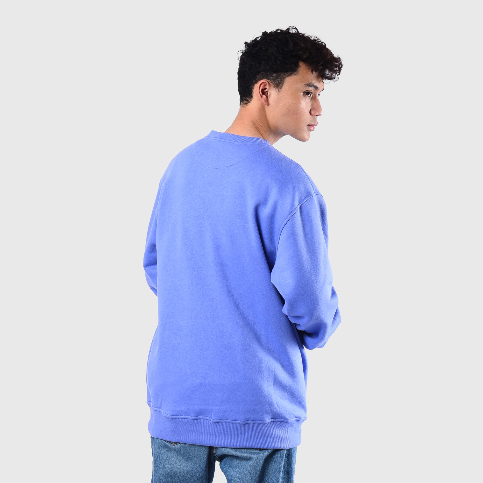 Roughneck SS487 Light Blue Jeff Gun Crewneck