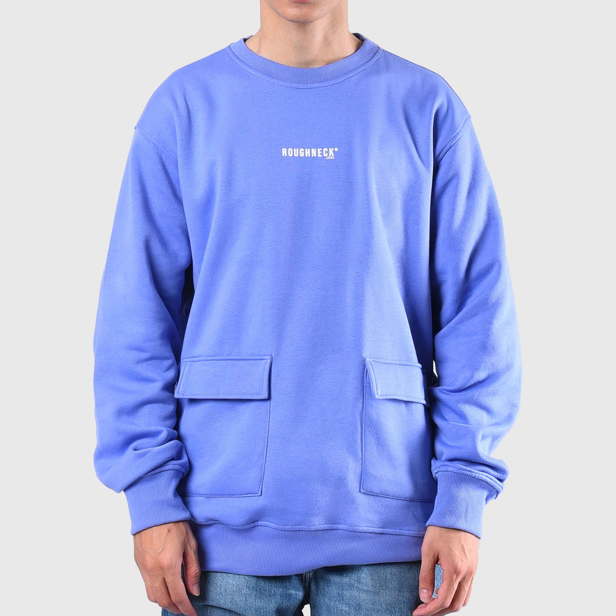 Roughneck SS487 Light Blue Jeff Gun Crewneck