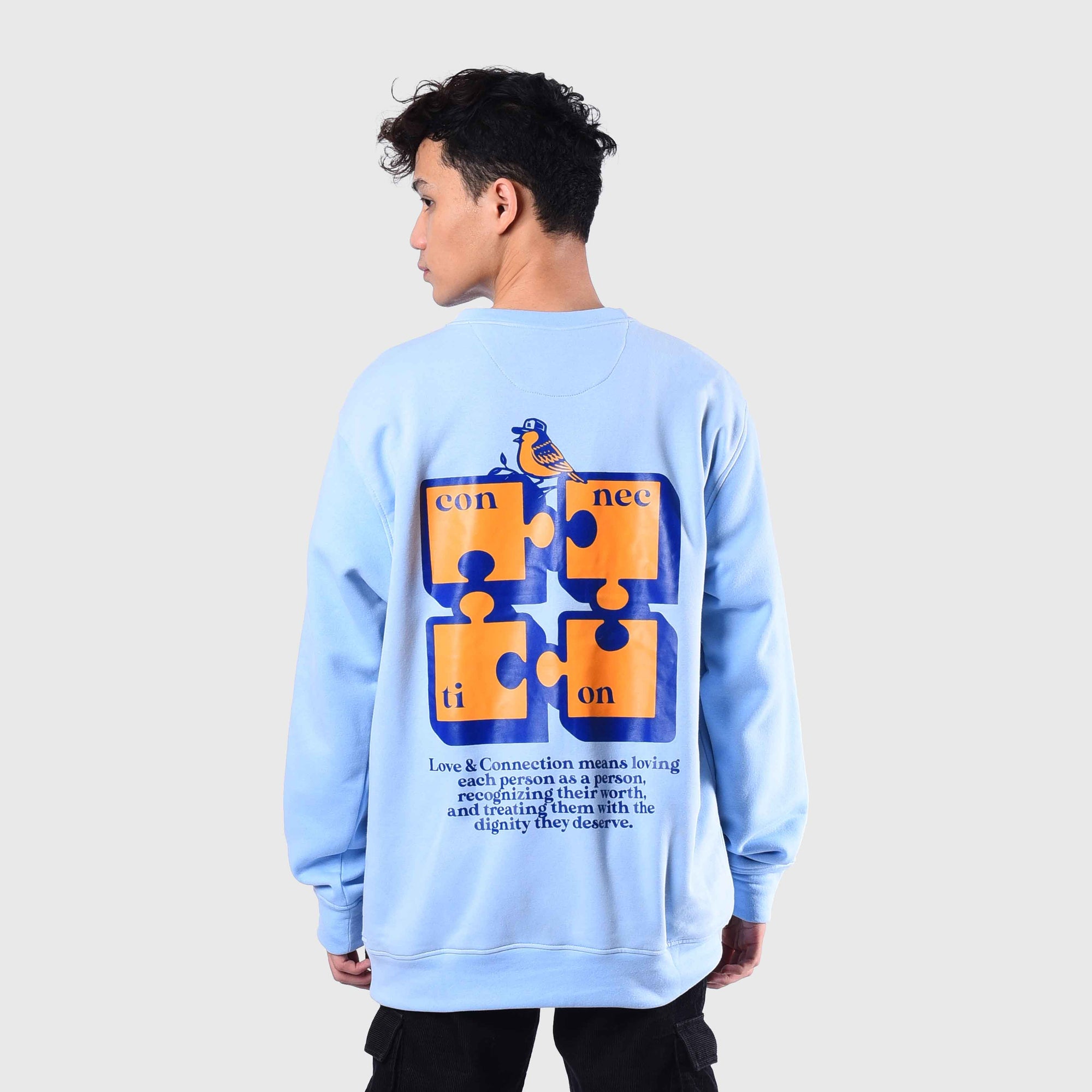 Roughneck SS536 Lazio Puzzle Crewneck