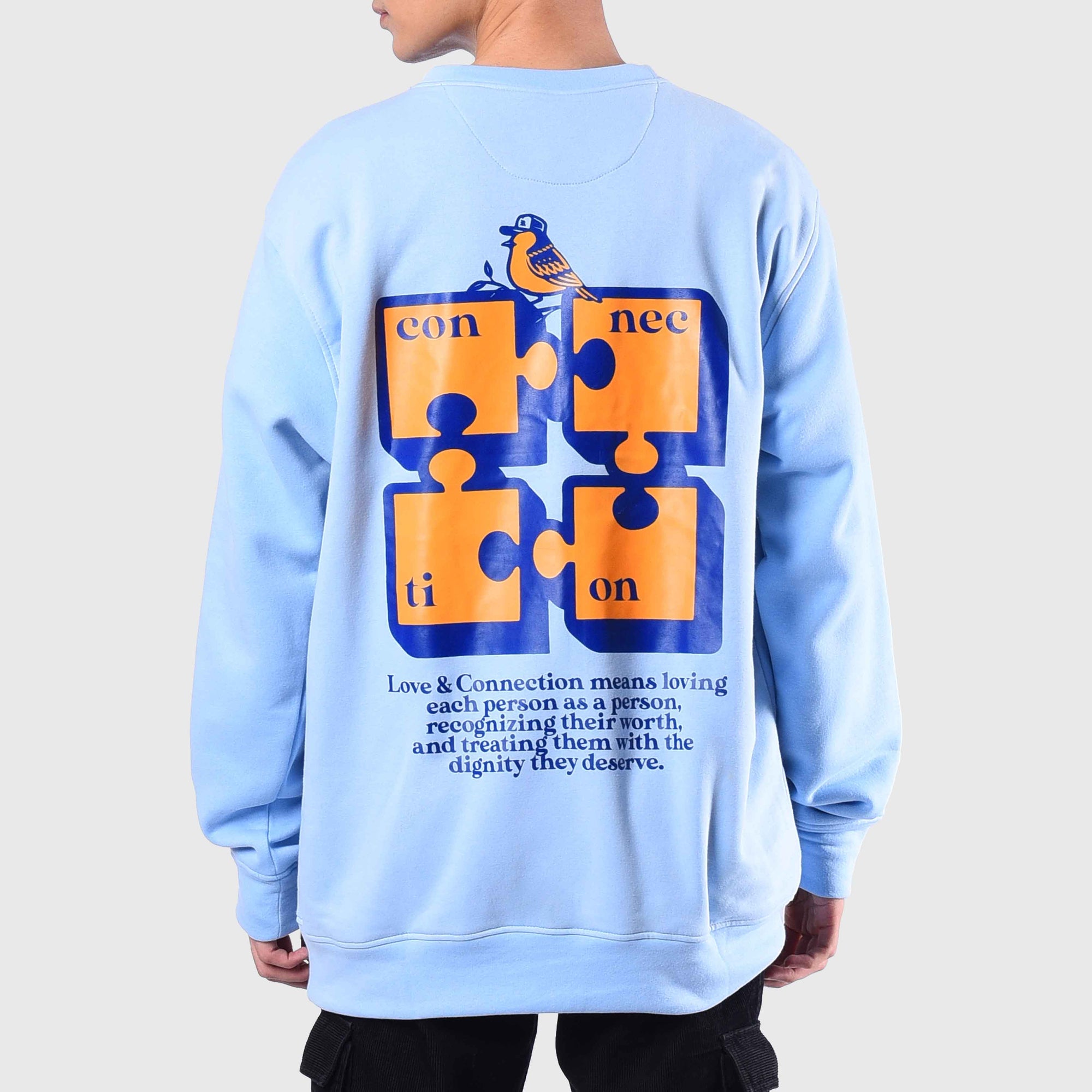 Roughneck SS536 Lazio Puzzle Crewneck