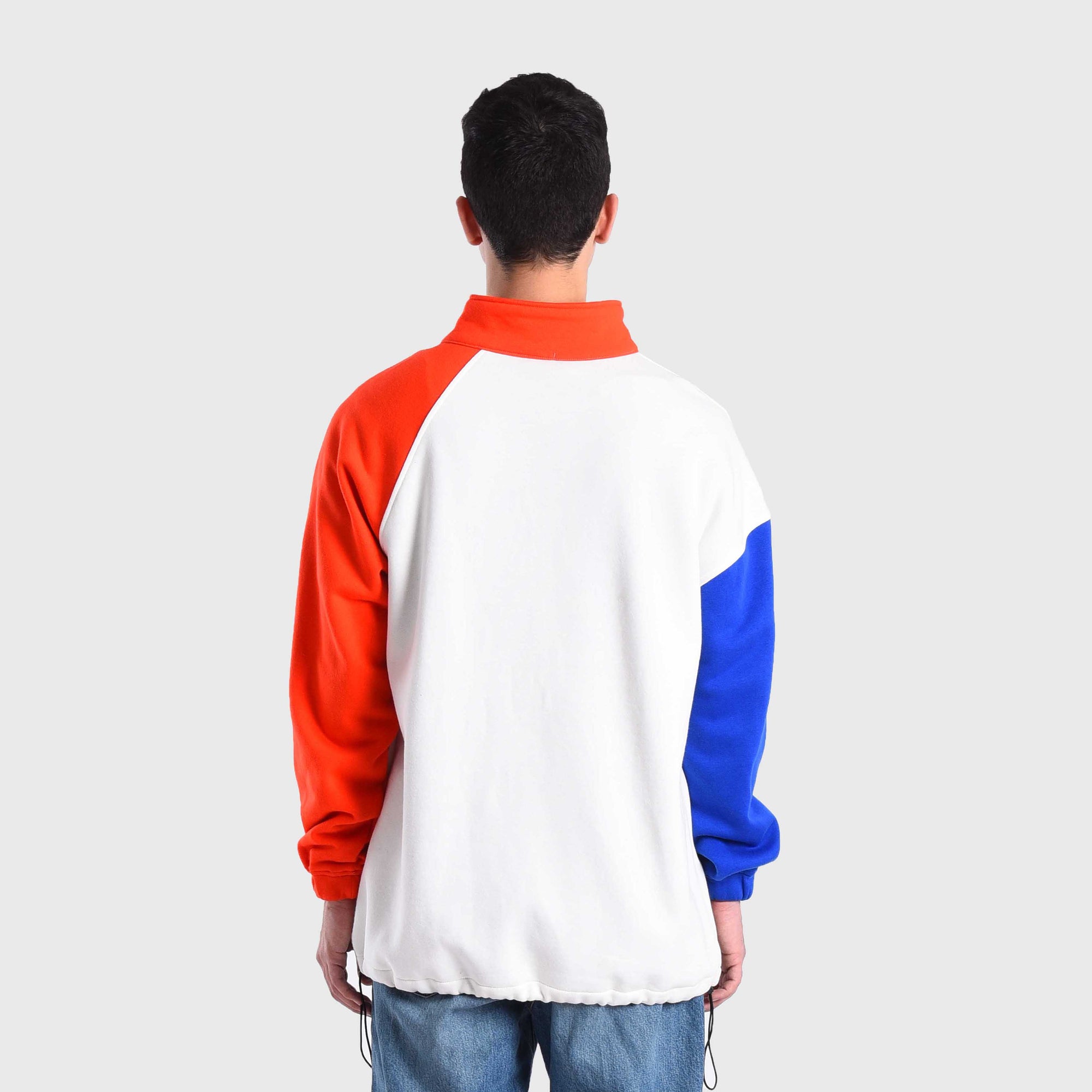 Roughneck SS548 Off White Prime Zipper Crewneck