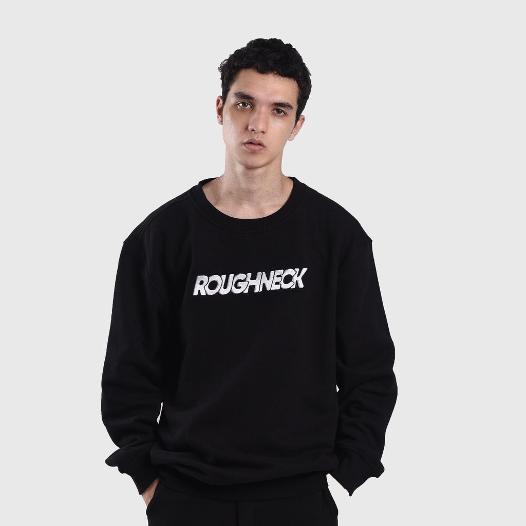 Roughneck SS334 Black Geek Crewneck