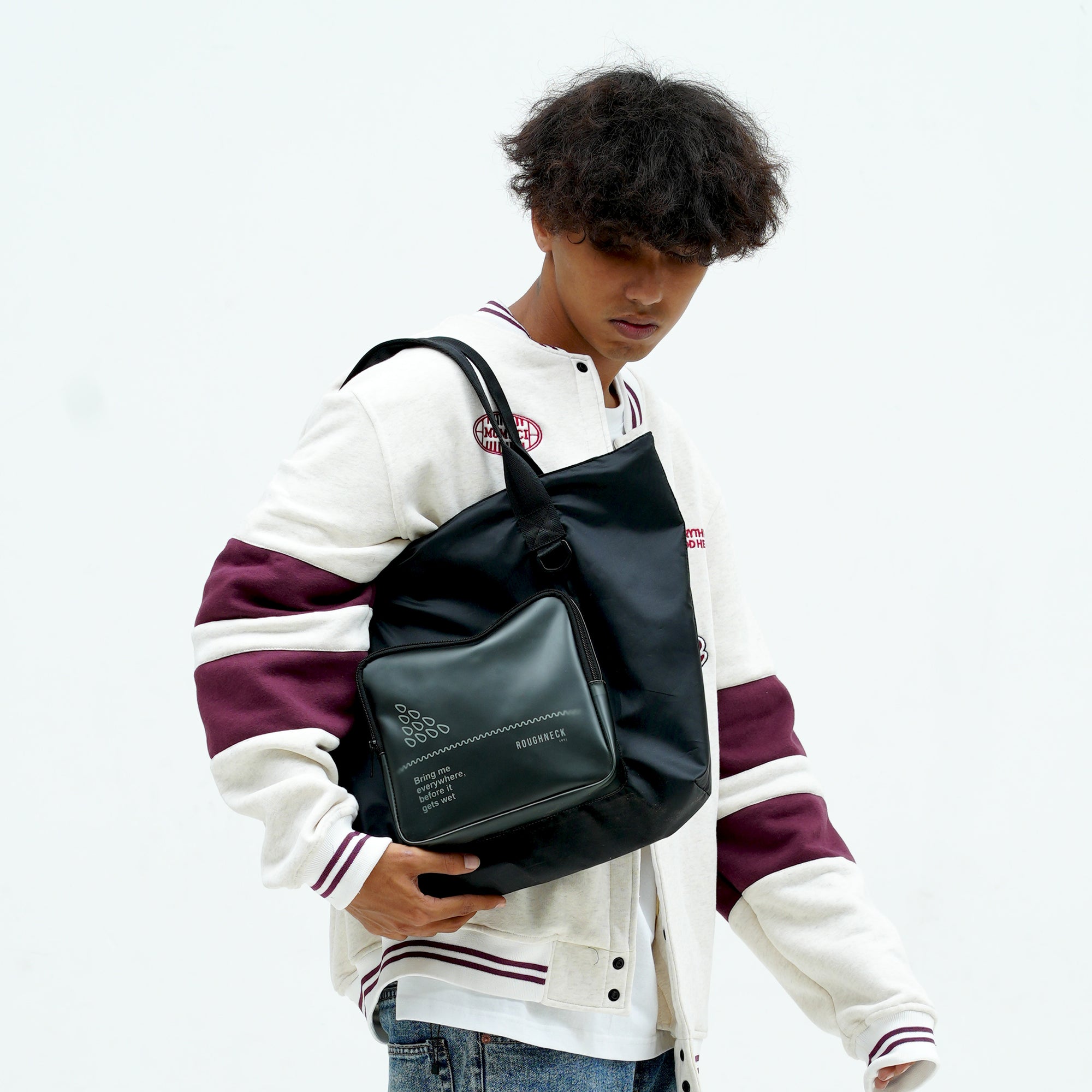 Roughneck TB008 Black Inspired By Society Totebag