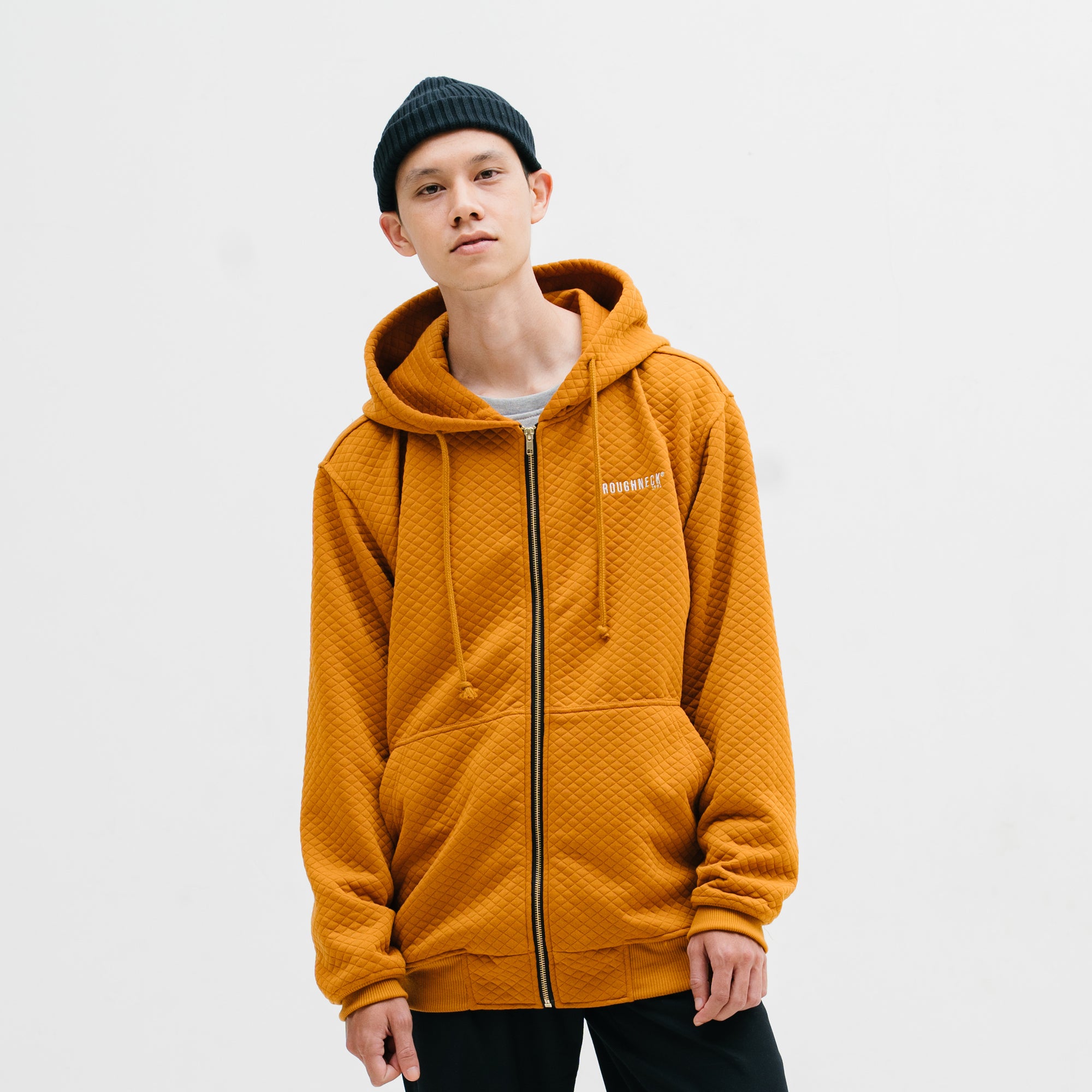 Roughneck HZ071 Mustard Rochester Zipper Hoodie