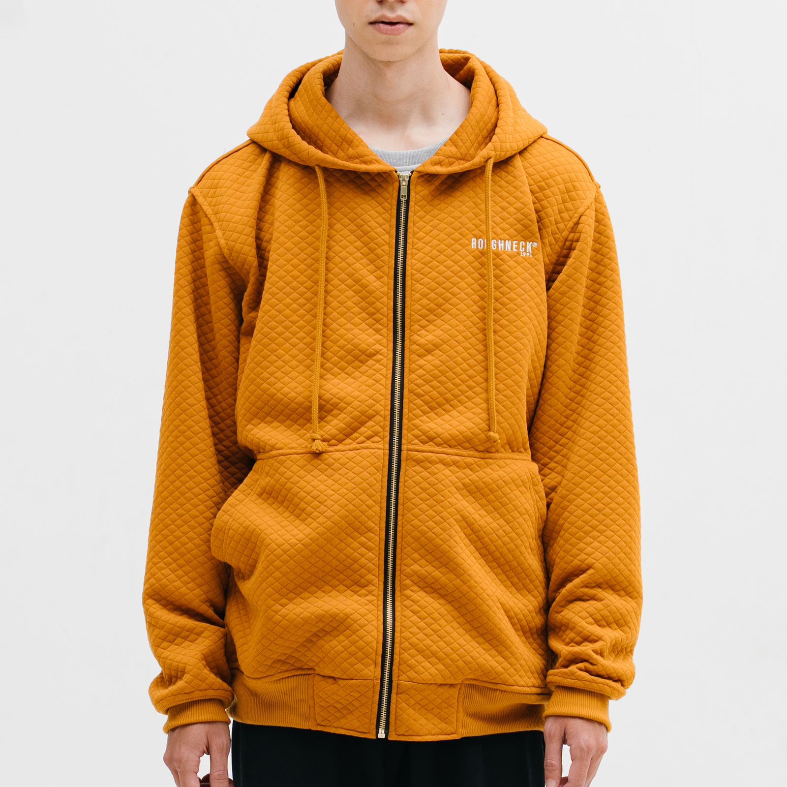 Roughneck HZ071 Mustard Rochester Zipper Hoodie