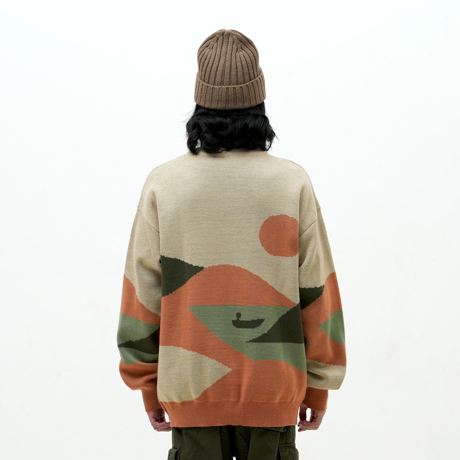 Roughneck RS003 Multi Color Geo Knitwear