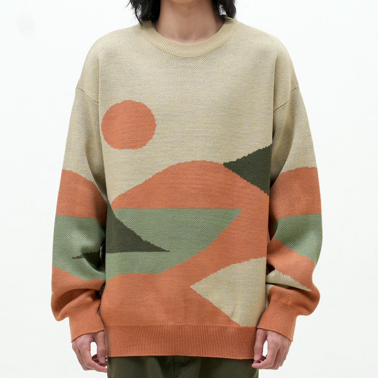 Roughneck RS003 Multi Color Geo Knitwear