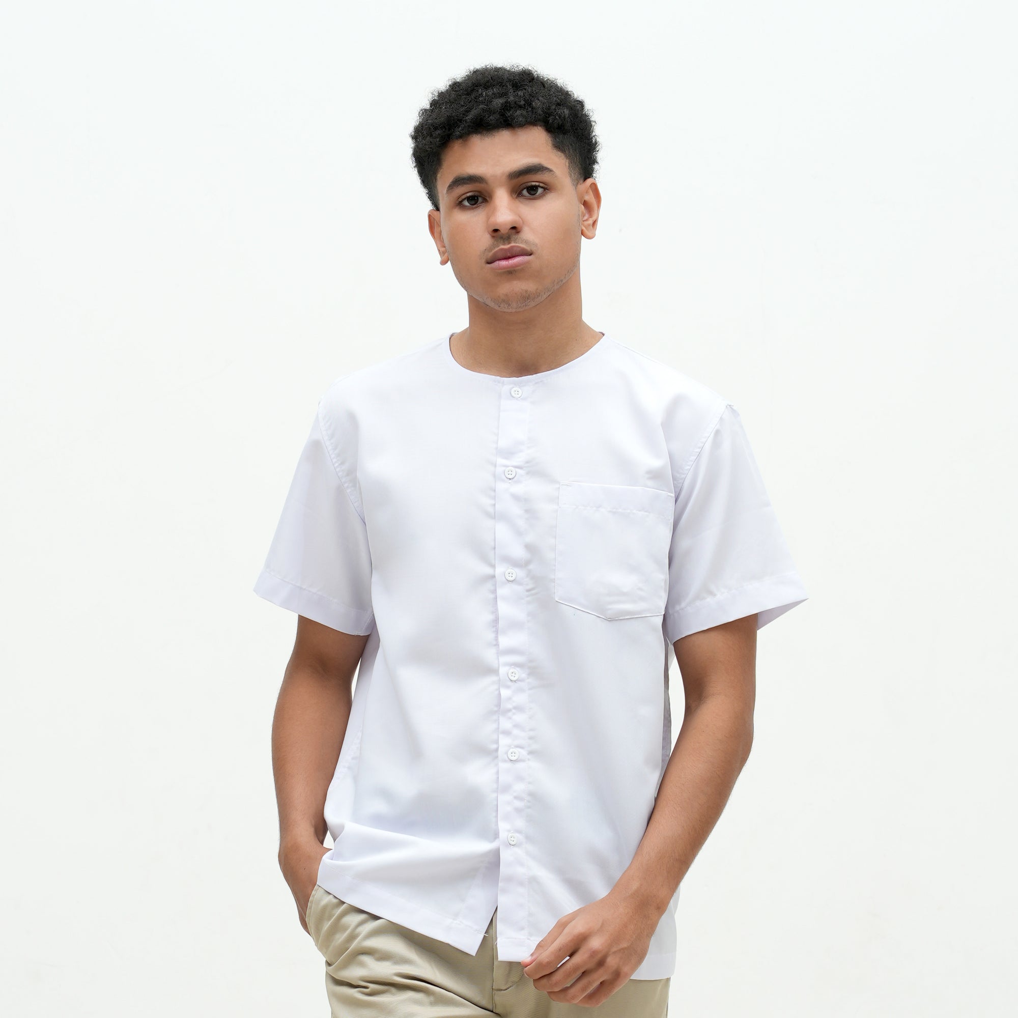 Roughneck KS186 White Ghassan Koko Shirt