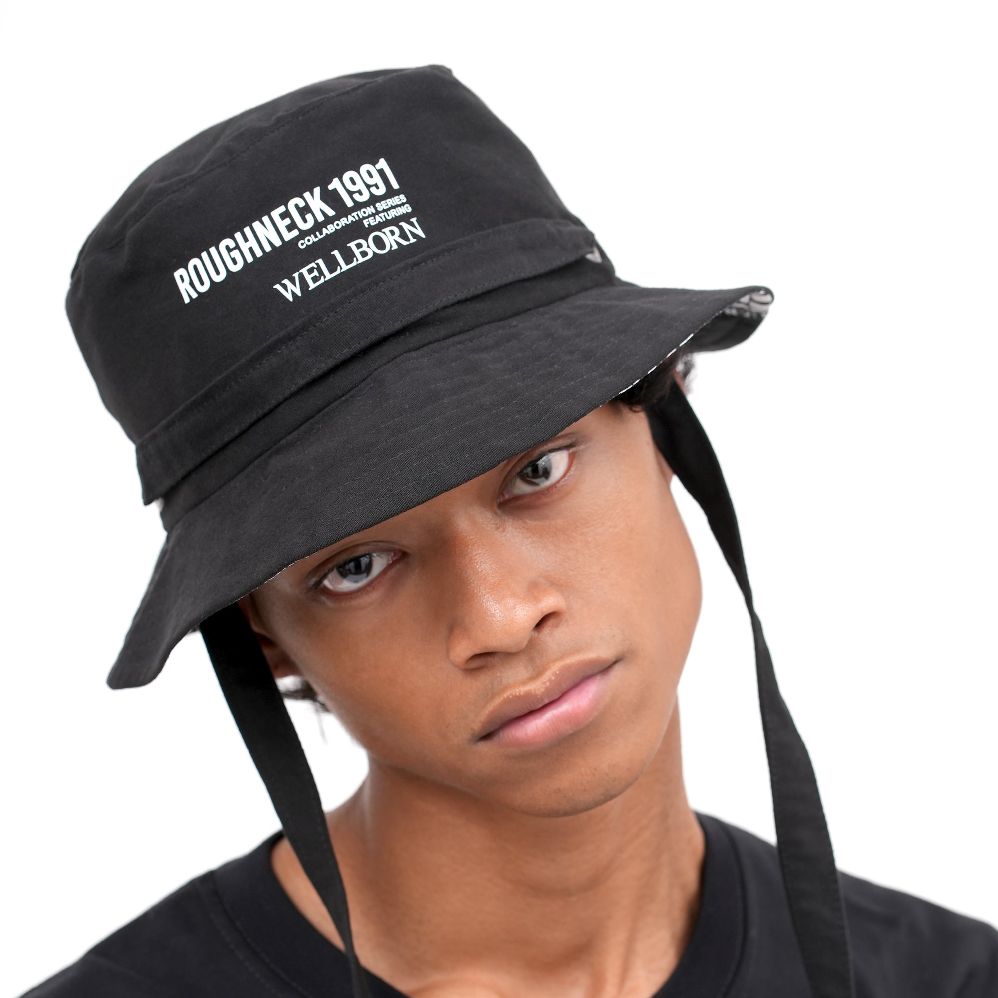 Roughneck RXWB005 Black RN X WBRN Reversible Bucket Hat