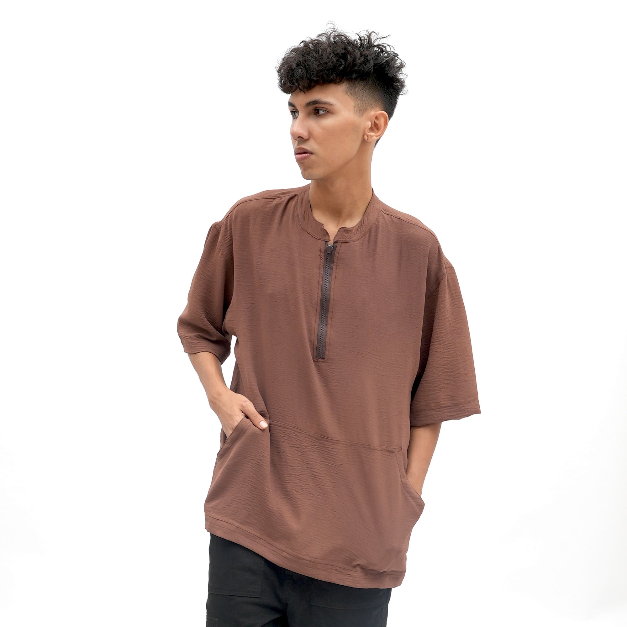 Roughneck KS201 Caramel Khayseri Oversize Koko Shirt