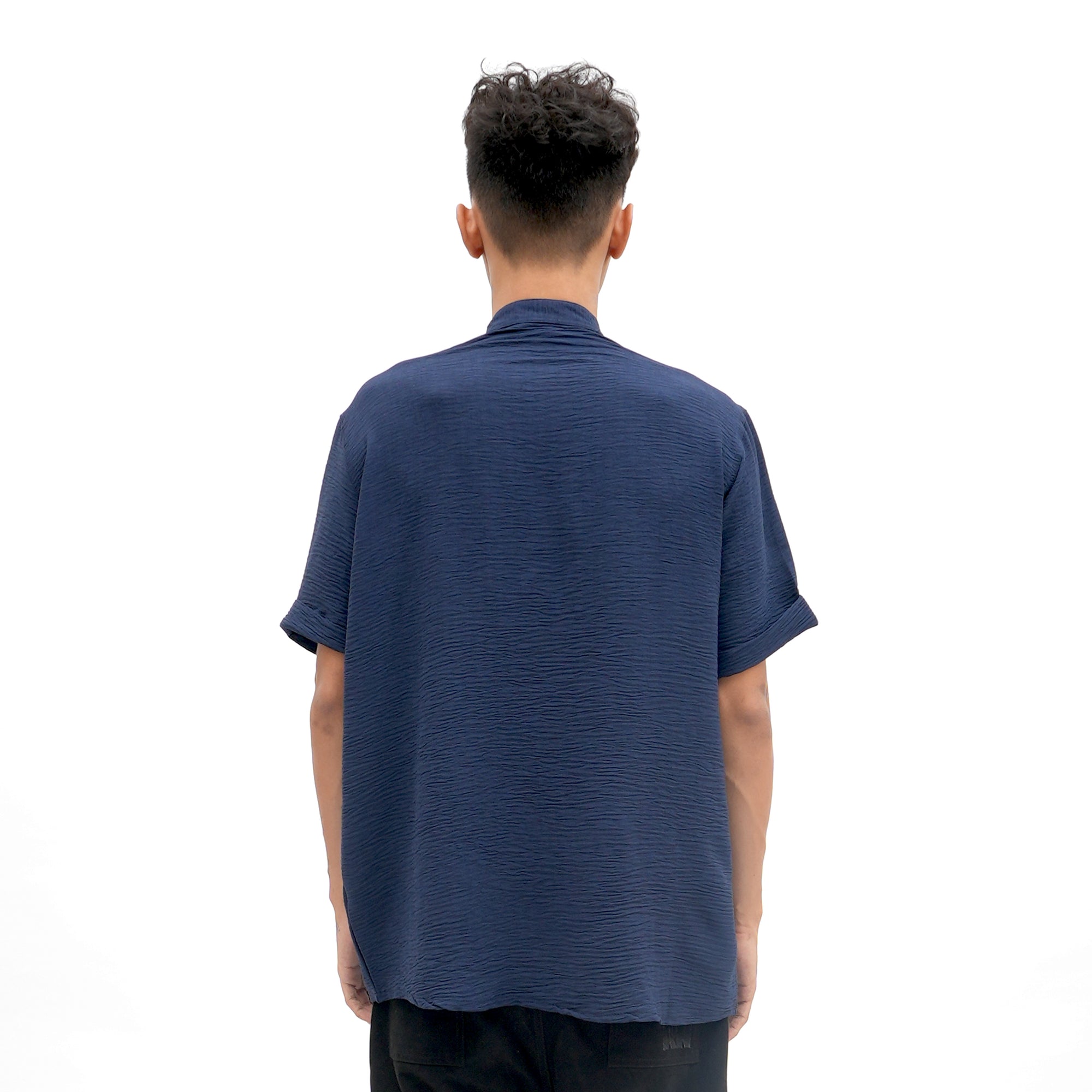 Roughneck KS206 Navy Sulama Oversize Koko Shirt