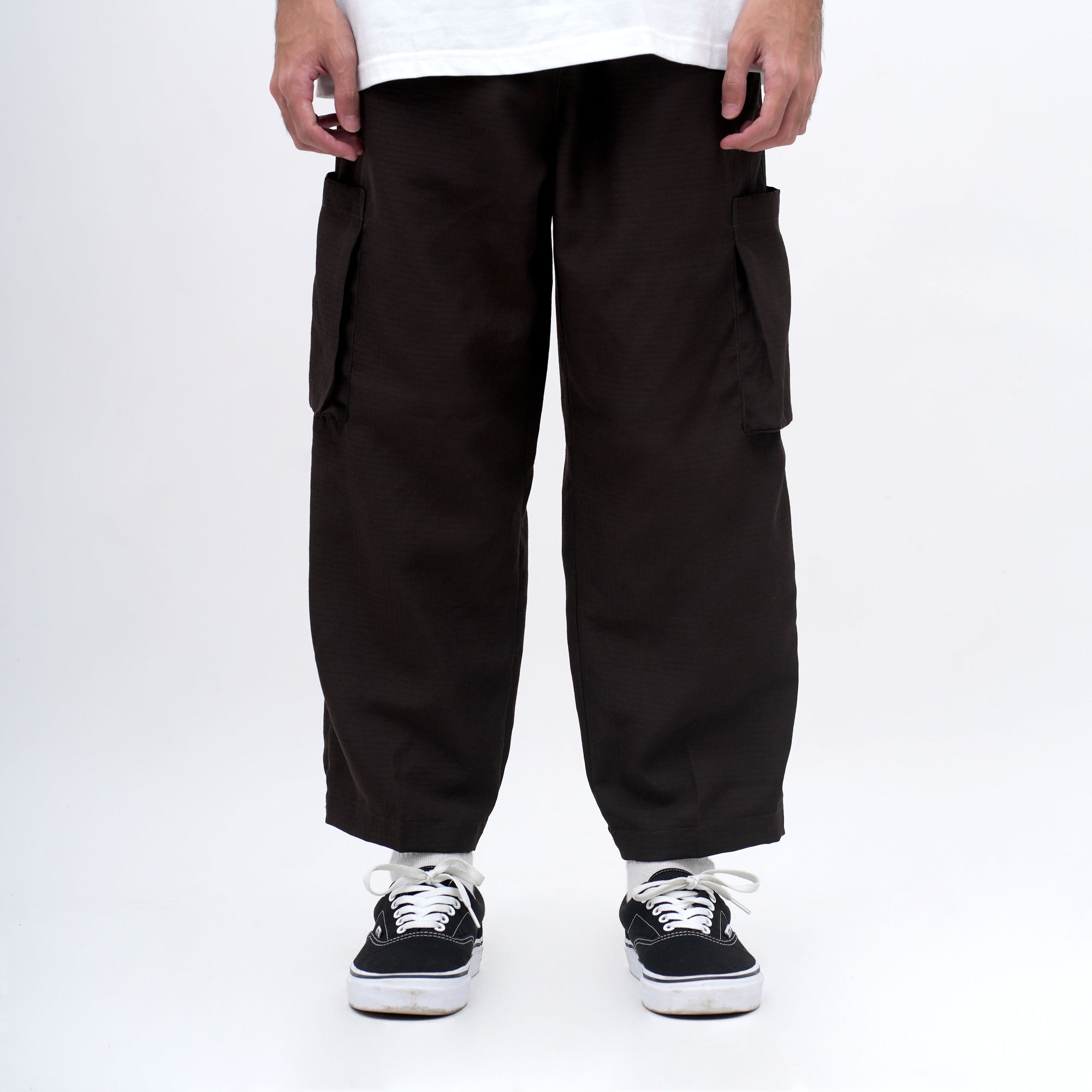 Roughneck AP019 Brown Off Day Ankle Pants