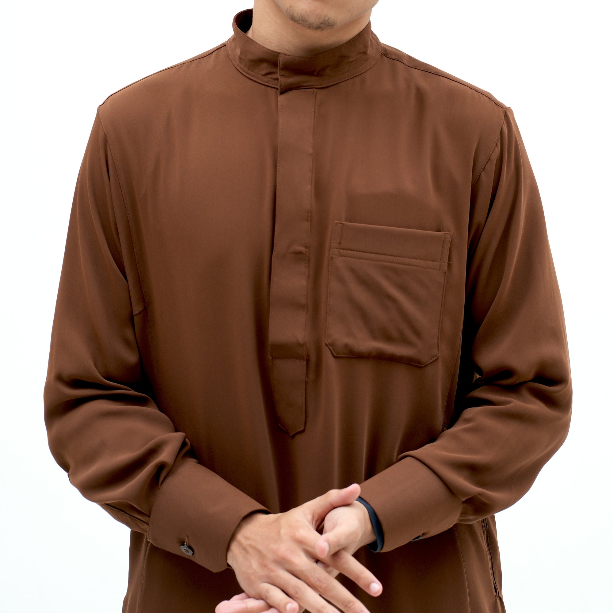 Roughneck GS015 Caramel Al-Thawb Gamis Shirt