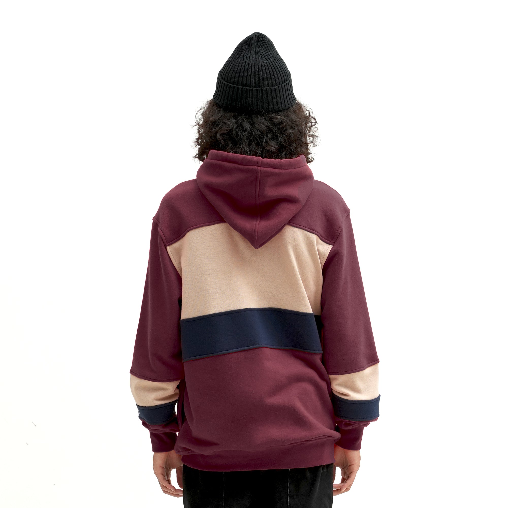 Roughneck H1031 Maroon Polarised 1991 Hoodie