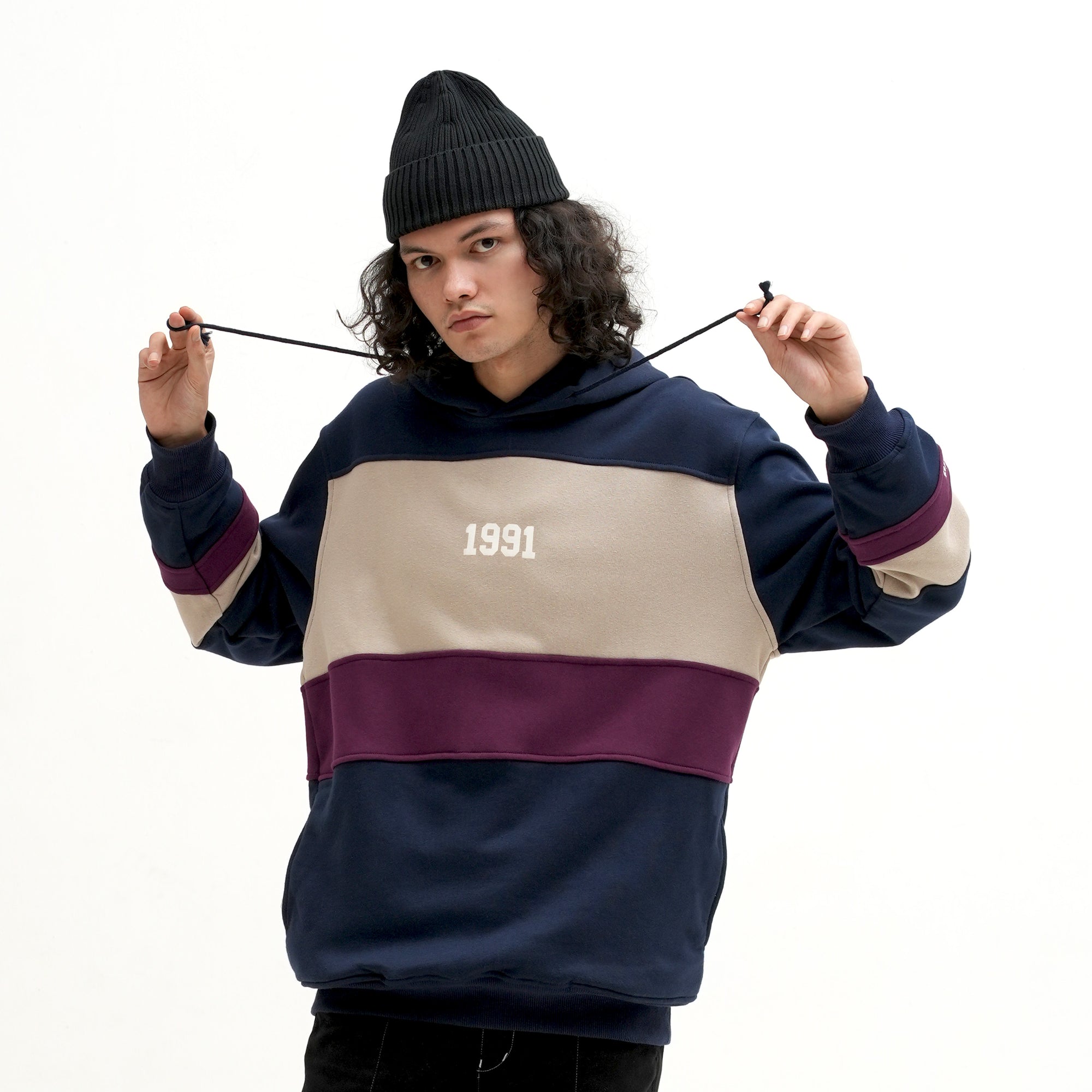 Roughneck H1032 Navy Polarised 1991 Hoodie