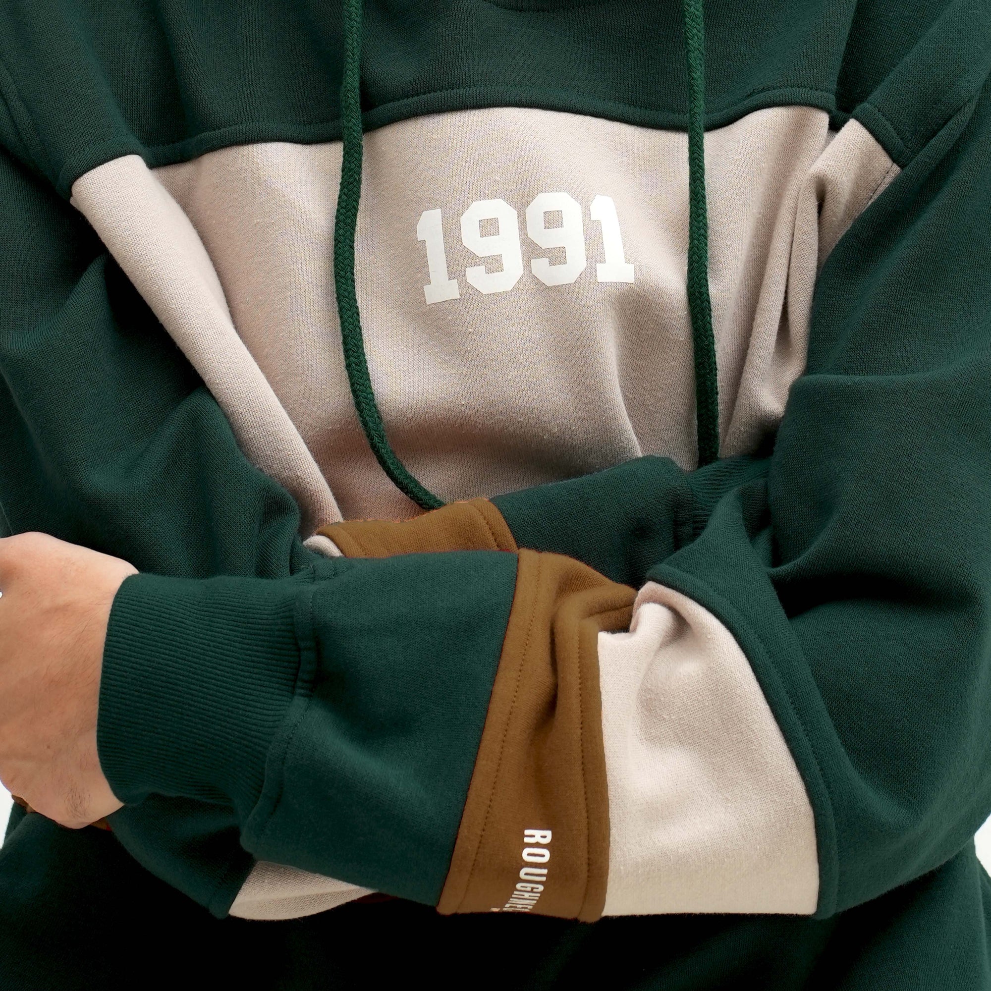 Roughneck H1033 Dark Green Polarised 1991 Hoodie