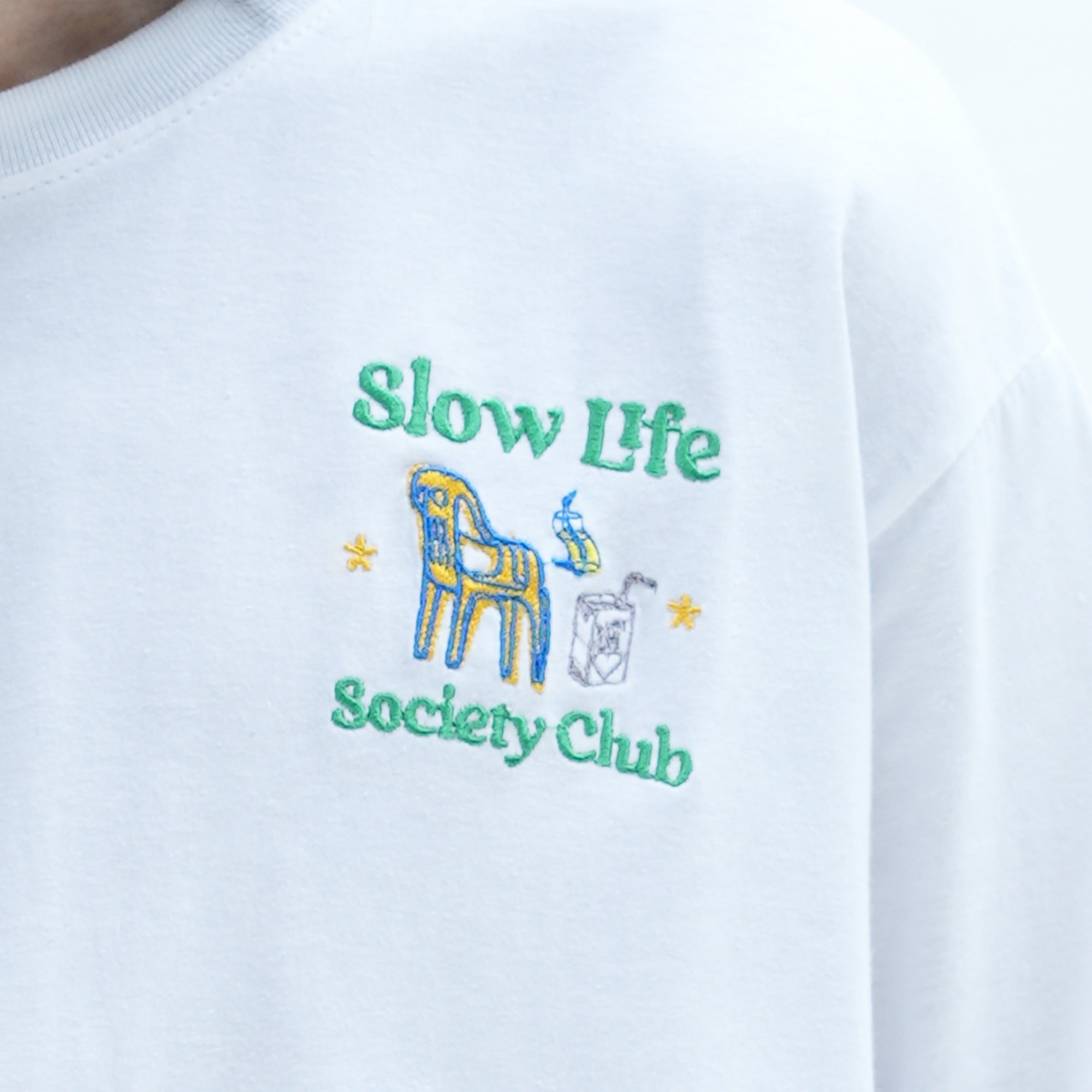 Roughneck T436 White Slow life Tshirt