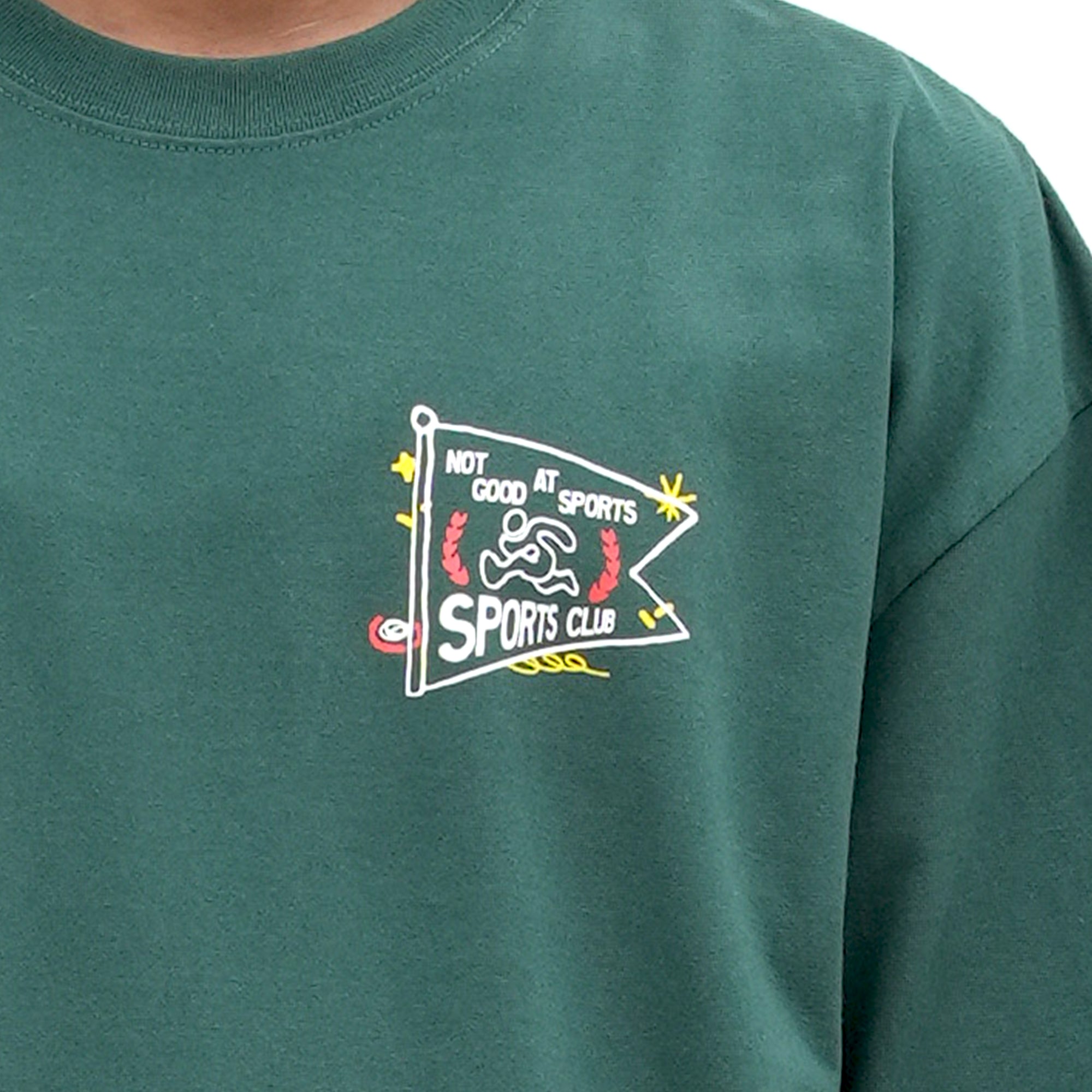 Roughneck OT161 Dark Green Not Good At Sports Oversize Tshirt