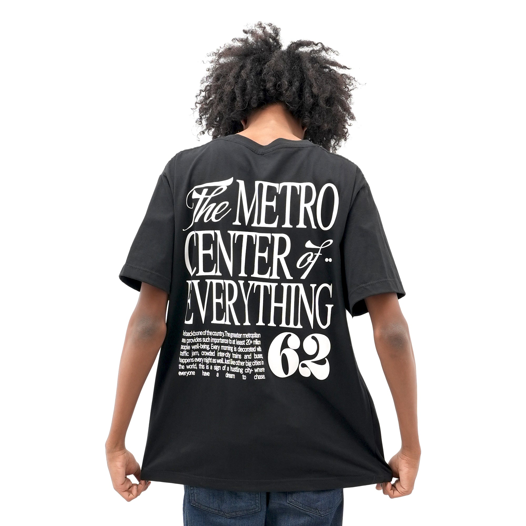 Roughneck T444 Black The Metro Tshirt